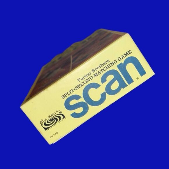 1970s Vintage SCAN Parker Brothers Matching Card Game Complete Original Box - Picture 5 of 6